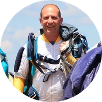 Bobby Goldman jump staff at skydive pepperell