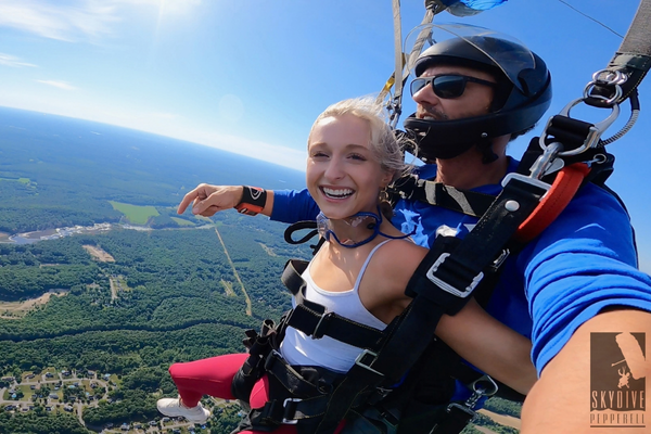 skydive pepperell handcam video package